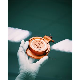 Casque sans fil circum-aural Audio-Technica ATH-M50xBT2MO Bluetooth Edition limitée Noir et orange