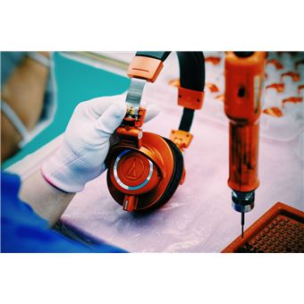 Casque sans fil circum-aural Audio-Technica ATH-M50xBT2MO Bluetooth Edition limitée Noir et orange