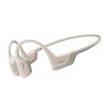 Casque sport sans fil Shokz OpenRun Pro Bluetooth avec réduction du bruit Beige