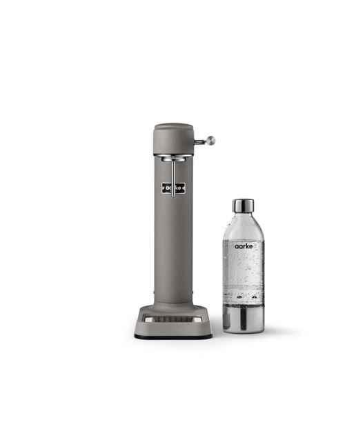Le Carbonator est le premier appareil de son genre avec un boîtier en acier inoxydable, sans soudure et minimaliste, dans une finition Gris martele moderne et non lisse.