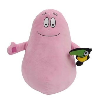 Peluche Parbapapa avec perroquet 40 cm