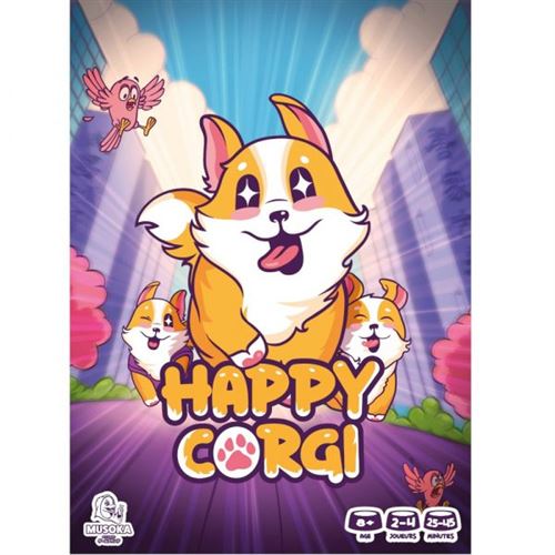 Jeu de stratégie Musoka Studio Happy Corgi État correct -  reconditionné disponible sur Fnac