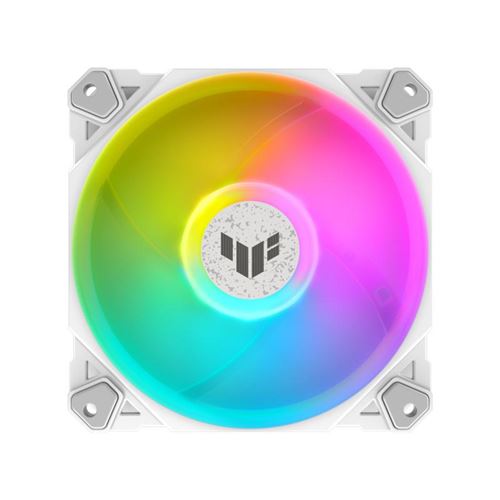 Ventilateur PC ASUS TUF GAMING TF120 ARGB 120 mm blanc pour boîtier
