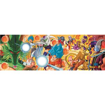 Puzzle 1000 pièces Clementoni Panorama Dragon Ball