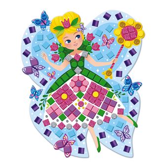 Kit créatif Janod mosaïques princesses et fées