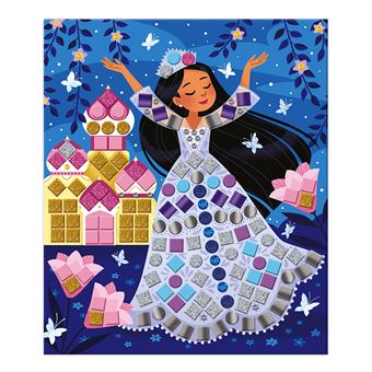 Kit créatif Janod mosaïques princesses et fées