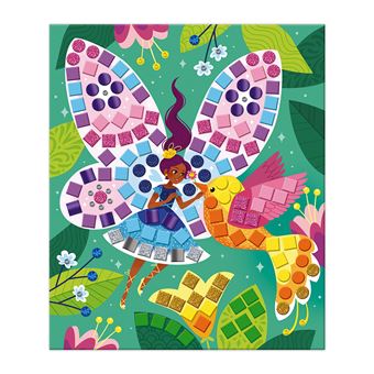 Kit créatif Janod mosaïques princesses et fées