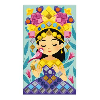 Kit créatif Janod mosaïques princesses et fées
