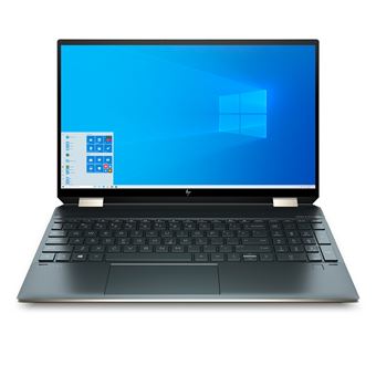 PC Portable HP Spectre x360 Convertible 15-eb1008nf 15.6" Intel Core i7 16 Go RAM 1 To SSD Aluminium bleu - 1