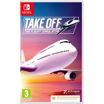 Take Off The Flight Simulator Code in a box Nintendo Switch - 1