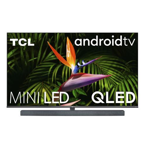 TCL 65X10 - Classe de diagonale 65" TV LCD rétro-éclairée par LED - Smart TV - Android TV - 4K UHD (2160p) 3840 x 2160 - HDR - noir métal brossé