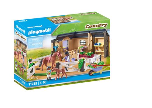 Playmobil 71238 Etable Et Carrière Pour Chevaux