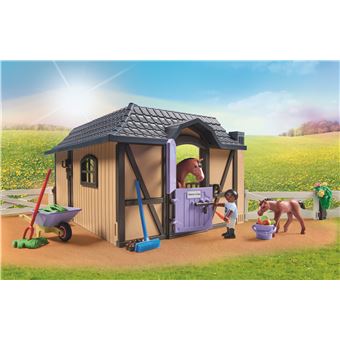 Playmobil 71238 Etable et carrière pour chevaux