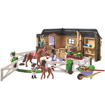 Playmobil 71238 Etable et carrière pour chevaux