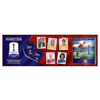 Album et 3 pochettes Coupe du monde féminine de la FIFA