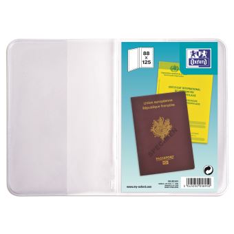 Lot De 5 Pochettes Transparentes Pour Passeport Et Carte D'identité - étuis De Voyage