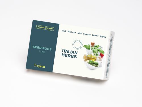 Kit de graines Tregren 6 capsules Herbes d'Italie