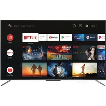 TV QLED TCL 50C715 127 cm 4K UHD Smart TV Titane Reconditionné