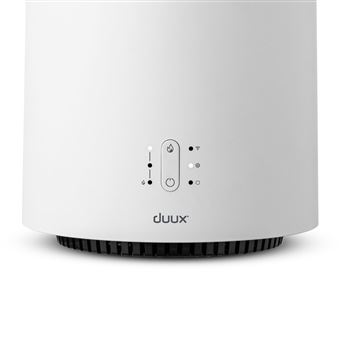 Duux Threesixty 2 - Chauffage Soufflant Connecté 1800W - Chauffage Céramique d'appoint - Thermostat via l'application - Blanc