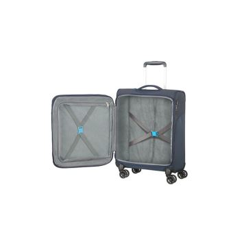 Valise 4 roues American Tourister Summerfunk Extensible 55 cm Bleu