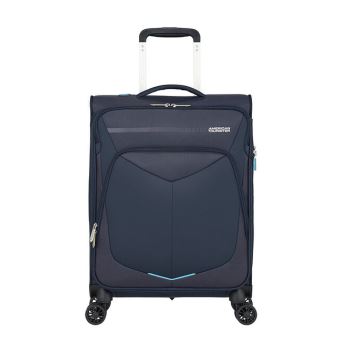 Valise 4 roues American Tourister Summerfunk Extensible 55 cm Bleu