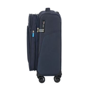 Valise 4 roues American Tourister Summerfunk Extensible 55 cm Bleu