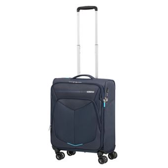 Valise 4 roues American Tourister Summerfunk Extensible 55 cm Bleu