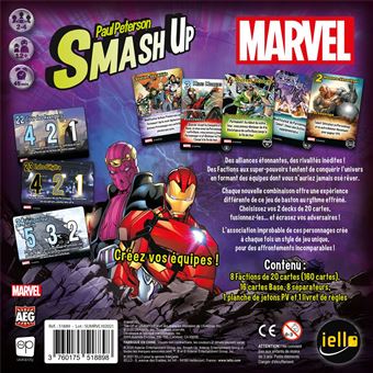 Jeux d’ambiance Iello Smash up Marvel