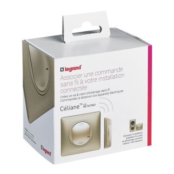 Interrupteur double sans fil Celiane with Netatmo de Legrand - Apple (FR)