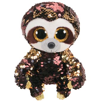 Peluche Ty Flippables Taille M Dangler le paresseux 23 cm Peluche Achat prix fnac
