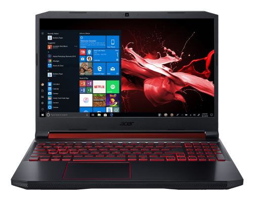 Acer Nitro 5 AN515-54-592Y - Core i5 9300H / 2.4 GHz - Win 10 Home 64 bits - 8 GB RAM - 512 GB SSD - 15.6 IPS 1920 x 1080 (Full HD) - GF GTX 1650 - Bluetooth, Wi-Fi - obsidiaans zwart - tsb Frans