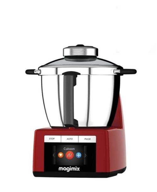 Magimix Cook Expert - Robot cuiseur - 3.5 litres - 900 Watt - rouge - avec balance de cuisine