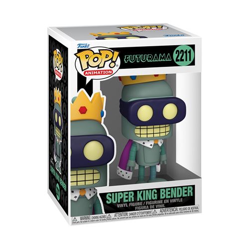 Figurine Funko Animation Futurama Super King Bender