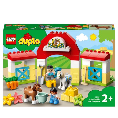 LEGO® DUPLO® 10951 L’écurie et les poneys