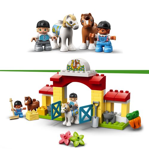 LEGO® DUPLO® 10951 L'écurie et les poneys - Lego