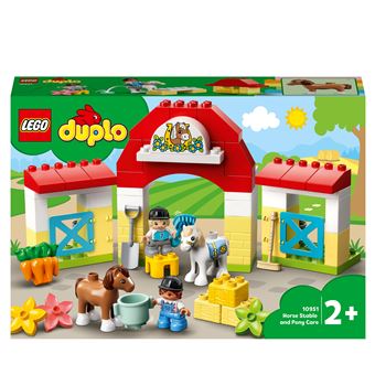 LEGO DUPLO 10951 L ecurie et les poneys Lego a la Fnac