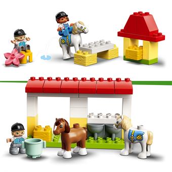 LEGO® DUPLO® 10951 L’écurie et les poneys