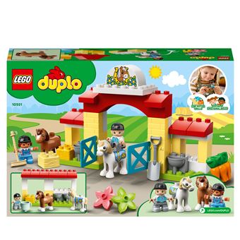 LEGO® DUPLO® 10951 L’écurie et les poneys