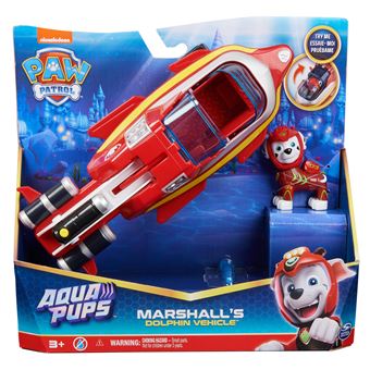 Véhicule avec Figurine Marcus Paw Patrol Aqua Pups Pat’Patrouille