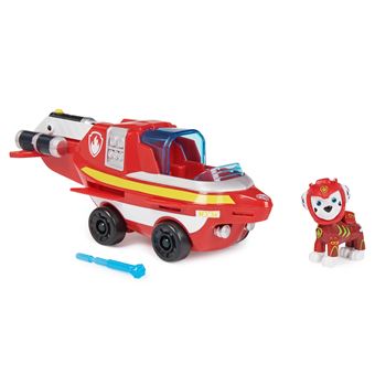 Véhicule avec Figurine Marcus Paw Patrol Aqua Pups Pat’Patrouille