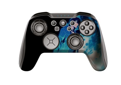 Manette sans fil modulable Lexip Solo Leveling Sung Jin Woo pour Nintendo Switch Nintendo Switch OLED PC et Android