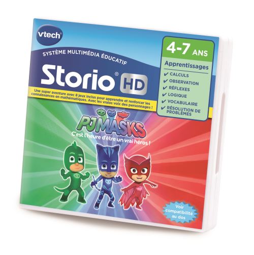 VTECH JEU HD STORIO LES PYJAMASQUES