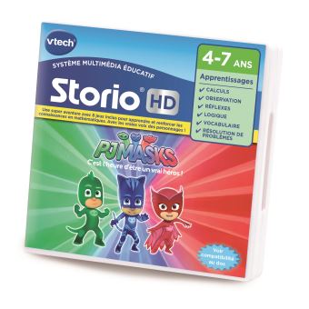 Jeu Éducatif VTech Storio 2 - Jake Et Les Pirates - Compatible Tablettes Storio - Pour Enfants 3-6 Ans