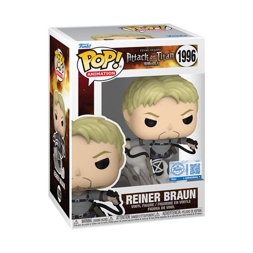 Figurine Funko Pop Animation Attack on Titan Reiner Braun