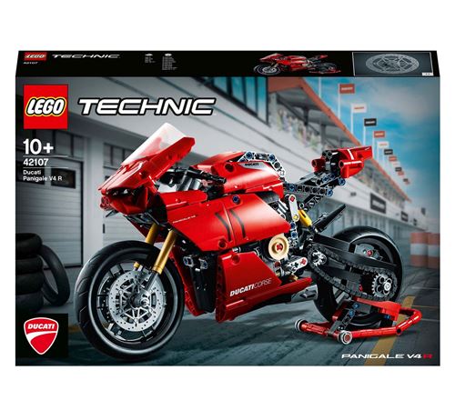 Acheter LEGO® Technic™ 42107 Ducati Panigale V4 R État correct - 84,99 € LEGO® Technic™ 42107 Ducati Panigale V4 R État correct - LEGO Technic reconditionné disponible sur Fnac