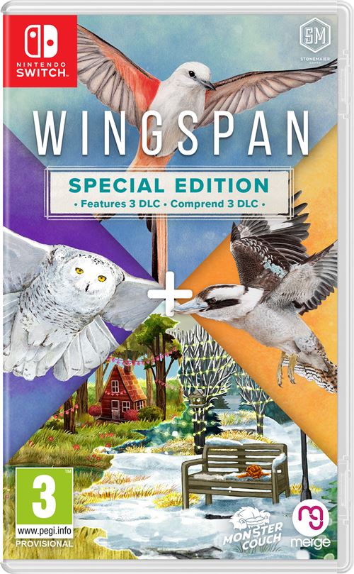 Just For Games Wingspan Special Edition Nintendo Switch