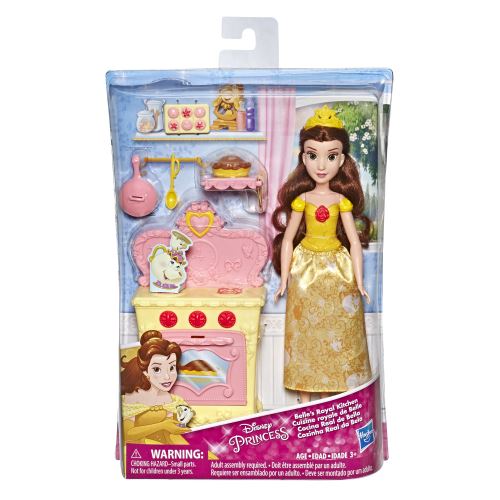 Poupée Disney Princesses Belle et sa cuisine