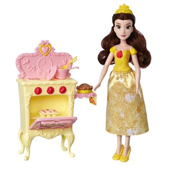 Poupée Disney Princesses Belle et sa cuisine