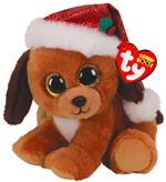 Peluche Ty Beanie Boo's Small Le Chien Noël