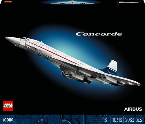 LEGO® Icons 10318 Le Concorde Exclusivité Fnac
